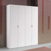 ARMADIO SIMPLI 4 ANTE BIANCO GR. 164X54XH211CM.