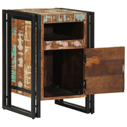 Comodino 40x40x59 cm in Legno Massello di Recupero 4016695