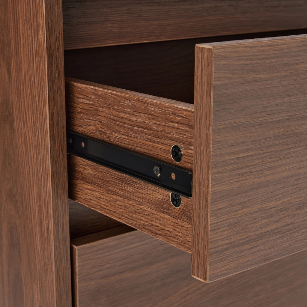 Tavolo buffet in legno scuro 160cm SARAH