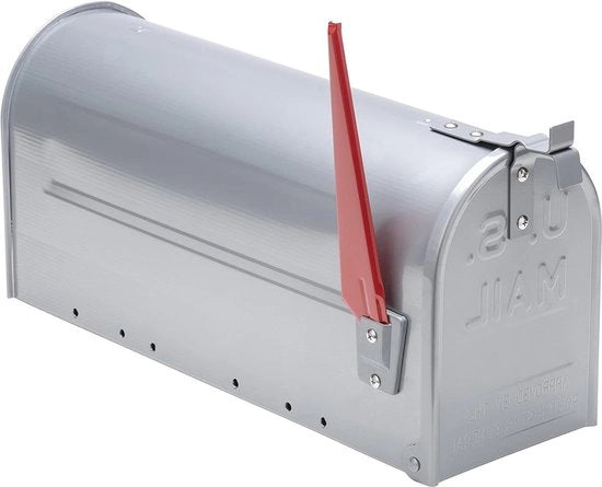 Borsa postale USA Mississippi - materiale aluminium - colore argento - G2 Trading Company