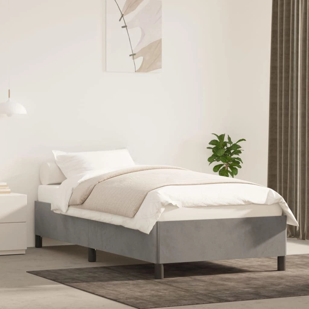 Giroletto Grigio Chiaro 90x200 cm in Vellutocod mxl 71539