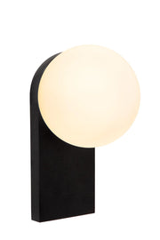 Applique bagno LED 10W vetro nero TASSA Lucide IP44