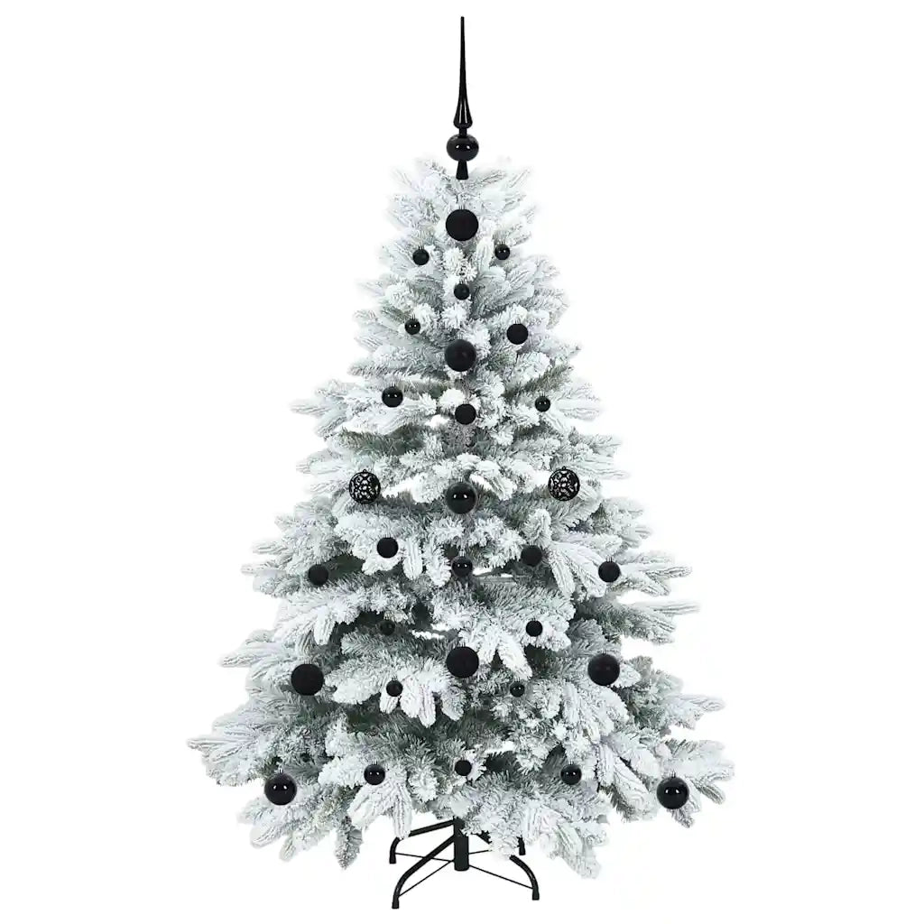 Albero di Natale artificiale con 150 LED Bianco 120 cm PE e PVC 3397589