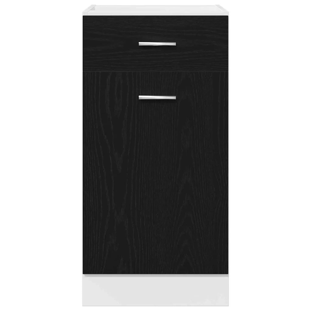 Armadio pensile Rovere Nero 40 x 46 x 81,5 cm Legno multistrato 863247