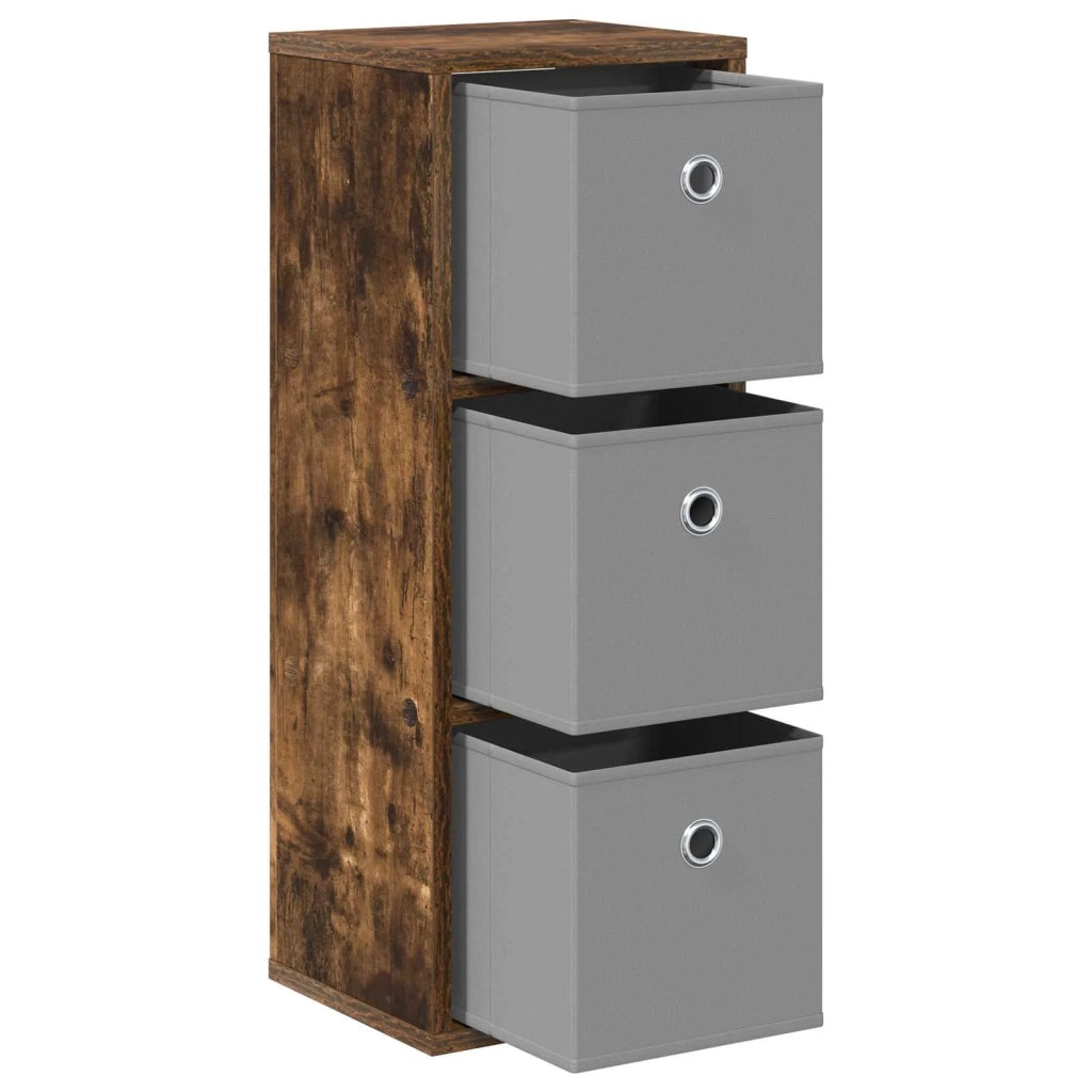 Credenza con cassetto Rovere fumé 25,5 x 22 x 69,5 cm 8000552