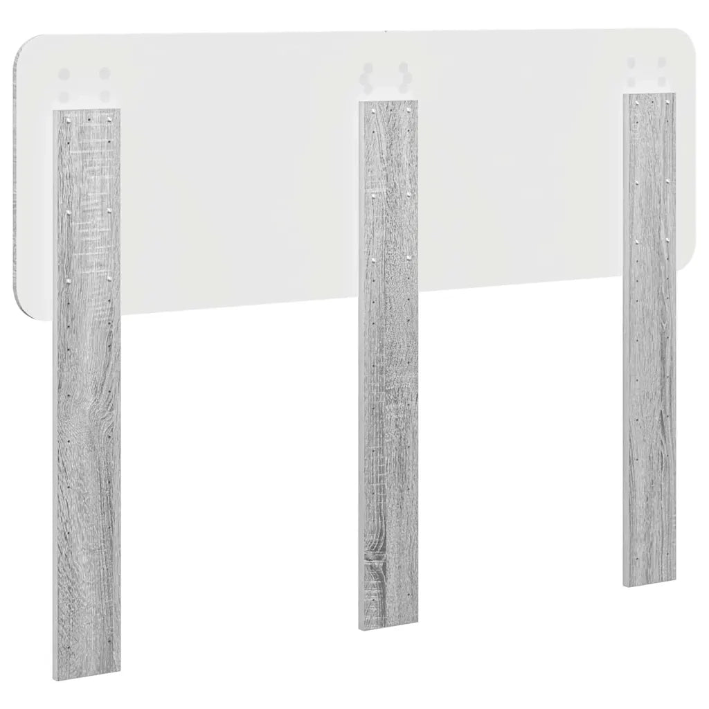 Testiera-Testata-Testiera Decorativa Grigio Sonoma 120 cm Legno multistrato 958920