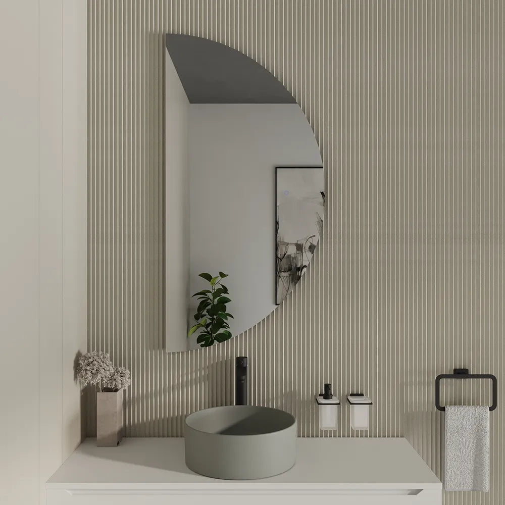 Specchio led 50x100 cm retroilluminato touch screen luce neutra | Luna
