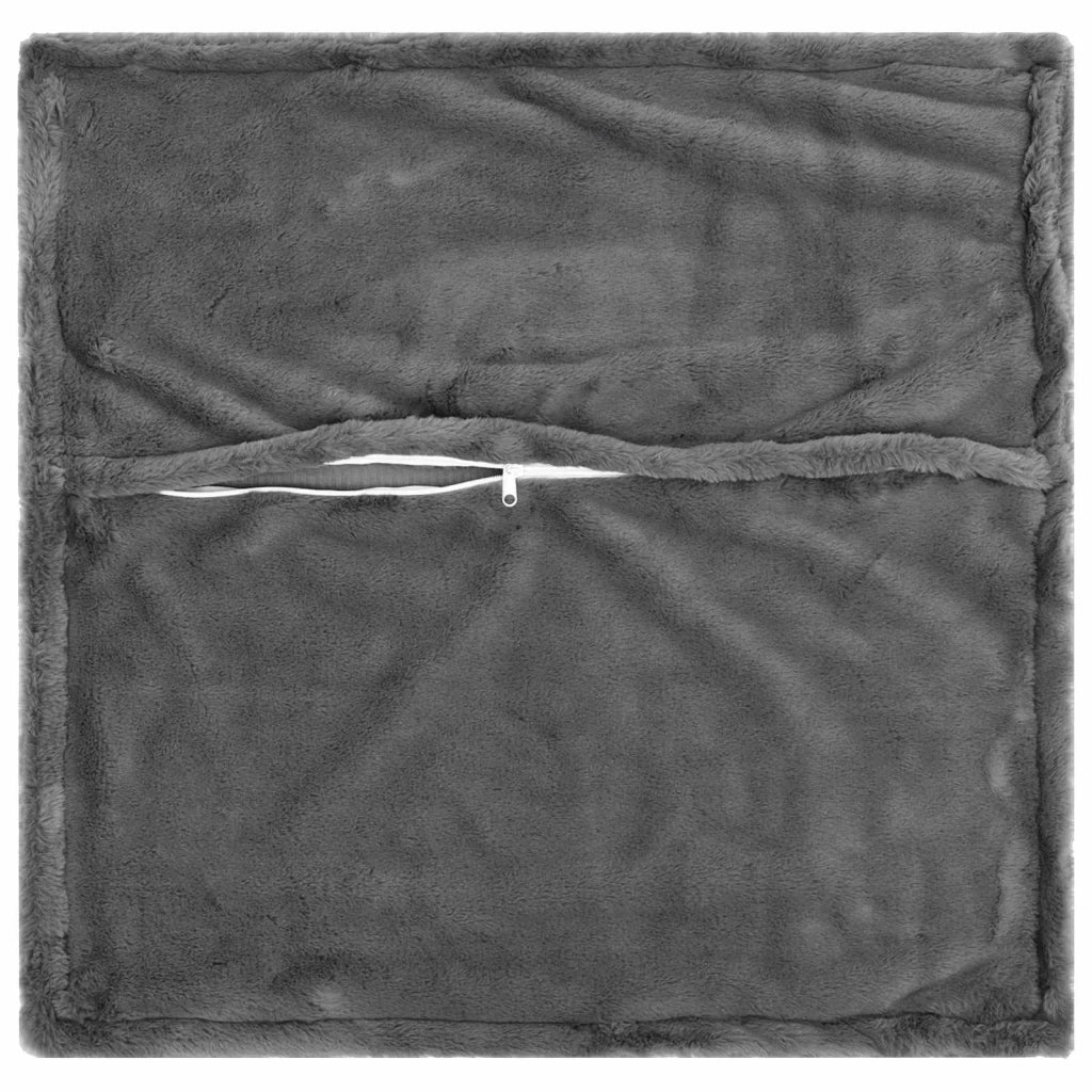 Federa 2 pcs HOUTEN Grigio Scuro 35 x 35 cm 916629