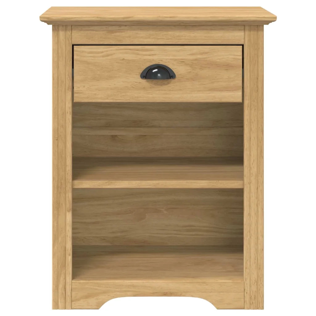 Armadio da Notte BODO Marrone miele 53 x 38,5 x 67 cm