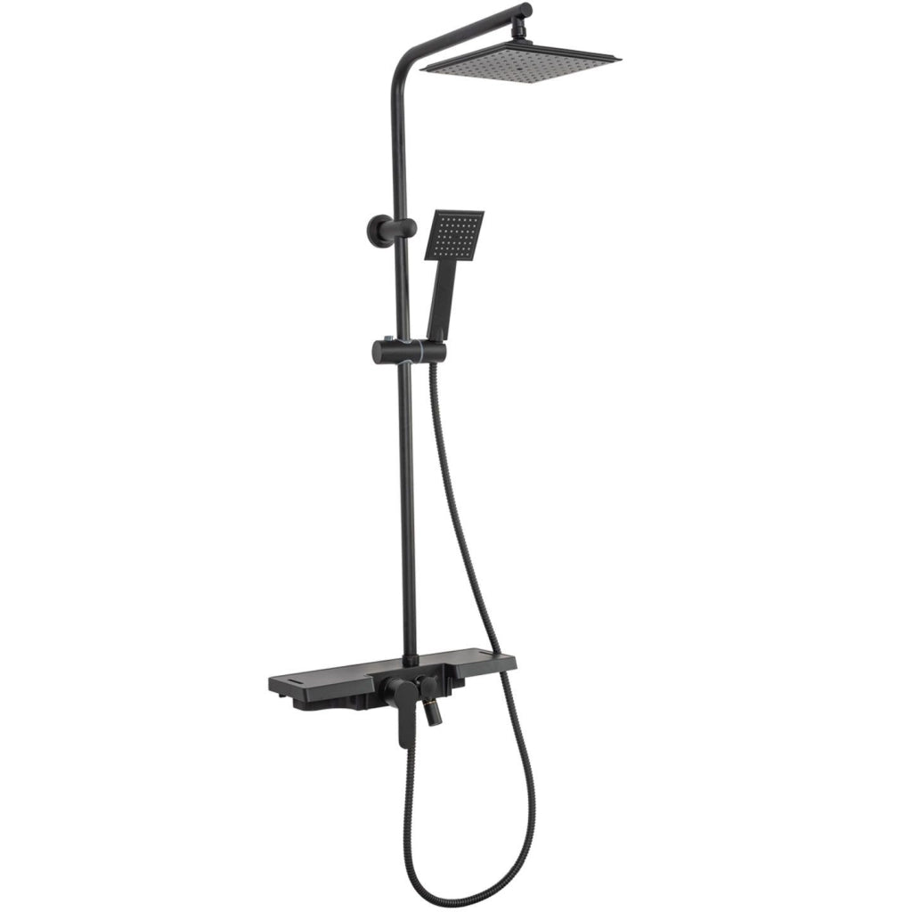 Set Doccia Rea Bravo Black