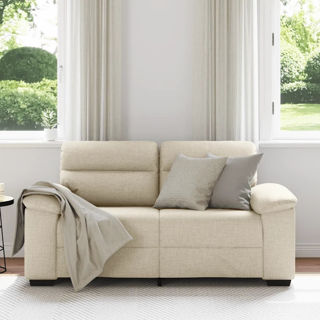 Divano | Divano da soggiorno | Sofa a 2 Posti 160x81x84 cm in Lino