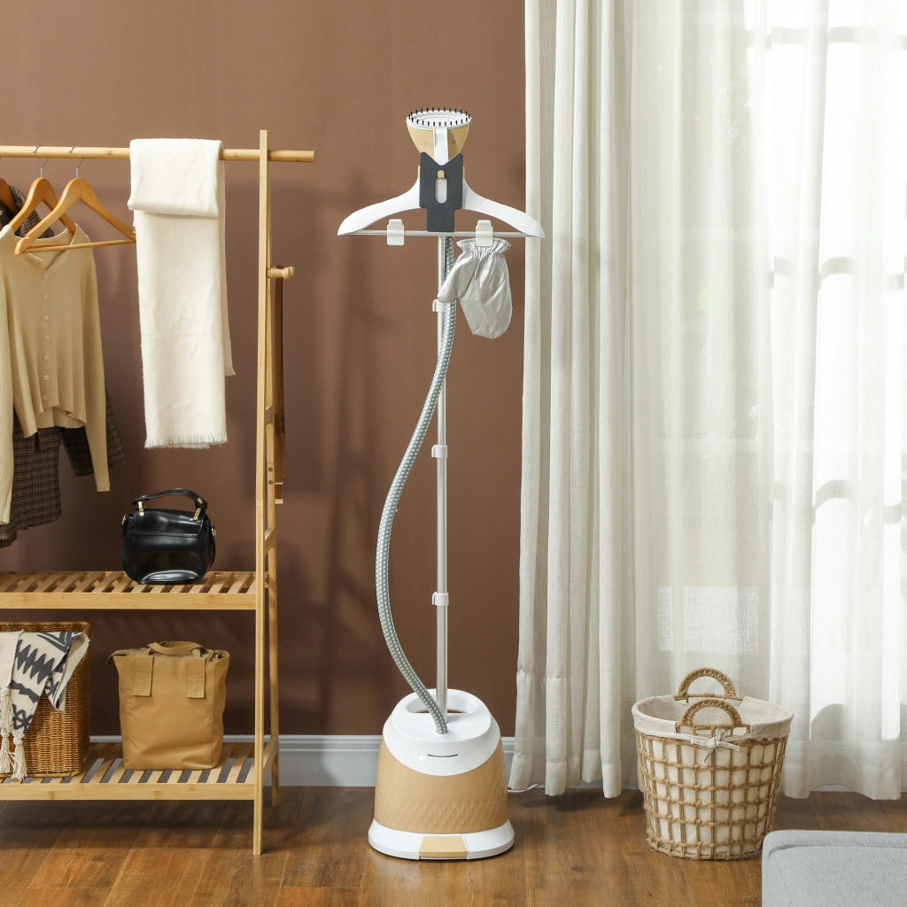 Ferro da Stiro Verticale a Vapore 1800W ¨C zephmum ¨C Serbatoio 1.8L, Altezza Regolabile, Oro