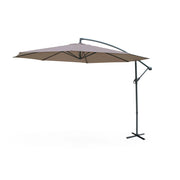 Ombrellone rotondo eccentrico, ø3,5m, talpa