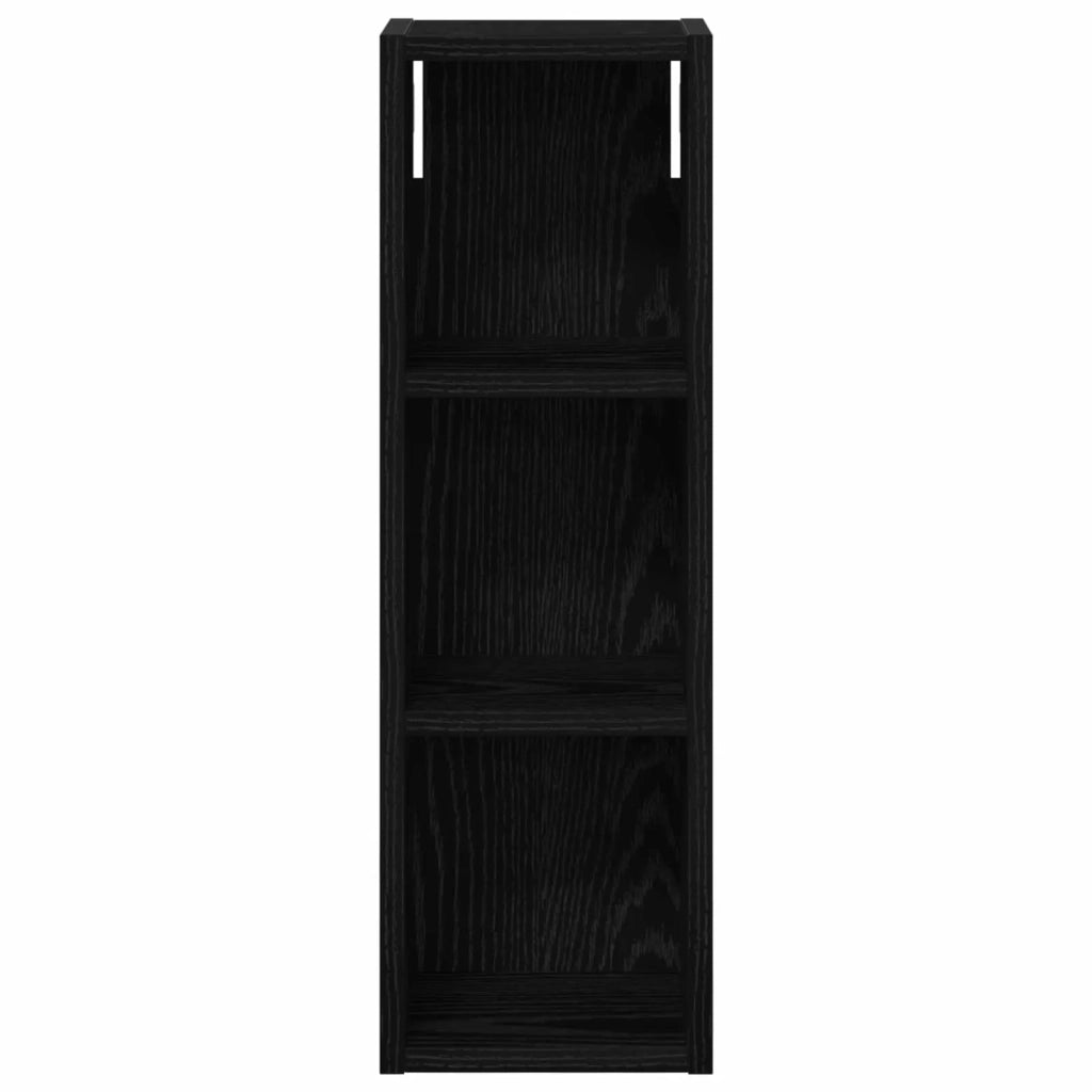 Armadio da bagno a muro Rovere Nero 20 x 16 x 62,5 cm 889304