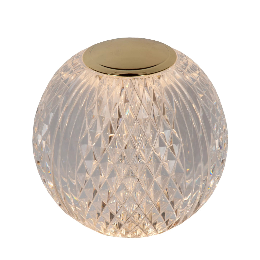 Lampada da tavolo glamour sfera 11 cm LED touch Lucide