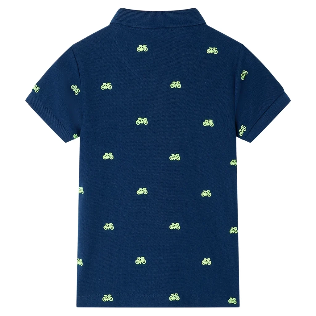 Polo da Bambino Blu Marino 128