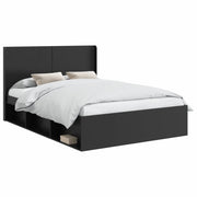 Letto da camera | Struttura del letto con stoccaggio e testata 3 pcs