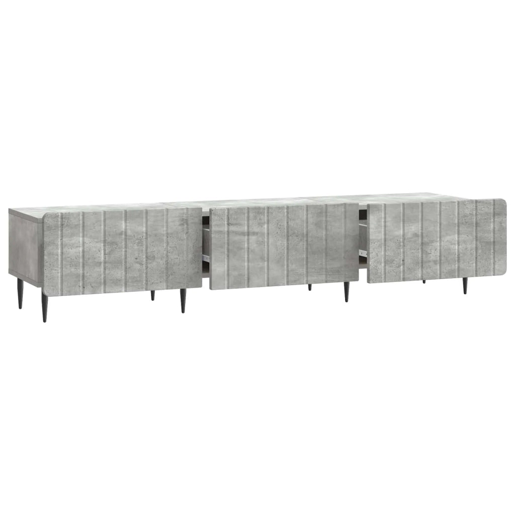 Mobile TV con cassetto Grigio Cemento 147 x 34,5 x 32 cm 894478
