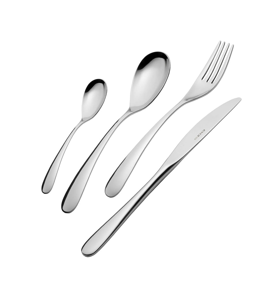 Servizio Set di Posate 24 pezzi in Acciaio Inox Eme Hotel