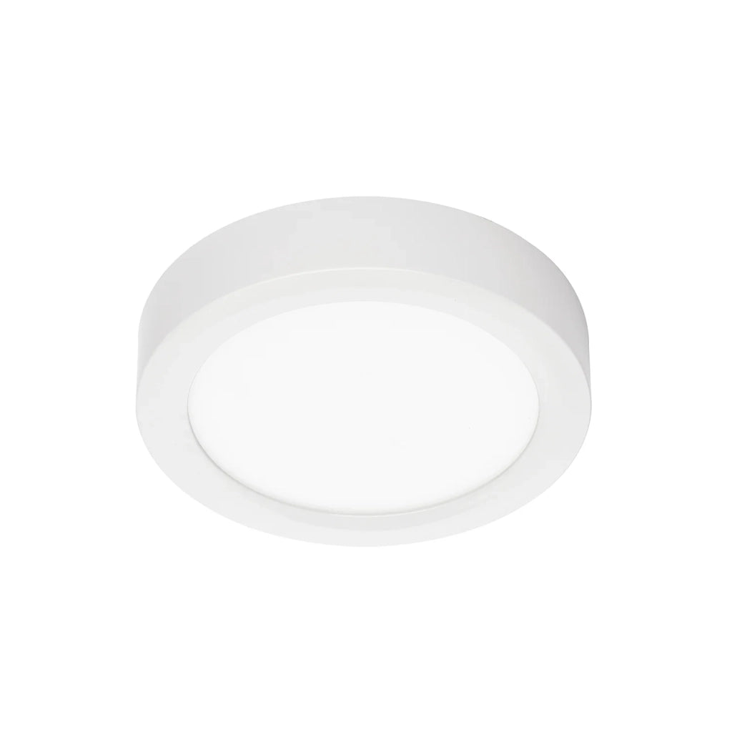 Plafoniera Contemporanea Fire Metallo Bianco Led Integrato 11W 4000K