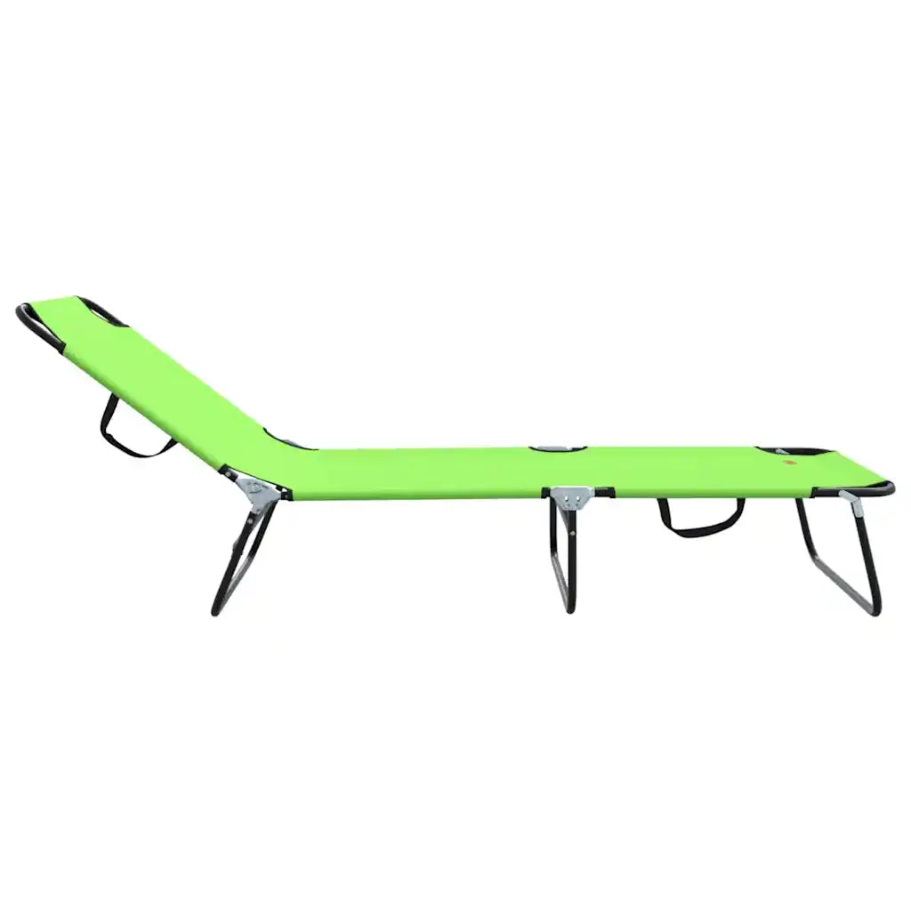 Lettino prendisole pieghevole 2 pcs Verde 188 x 57 x 86,5 cm 42003150