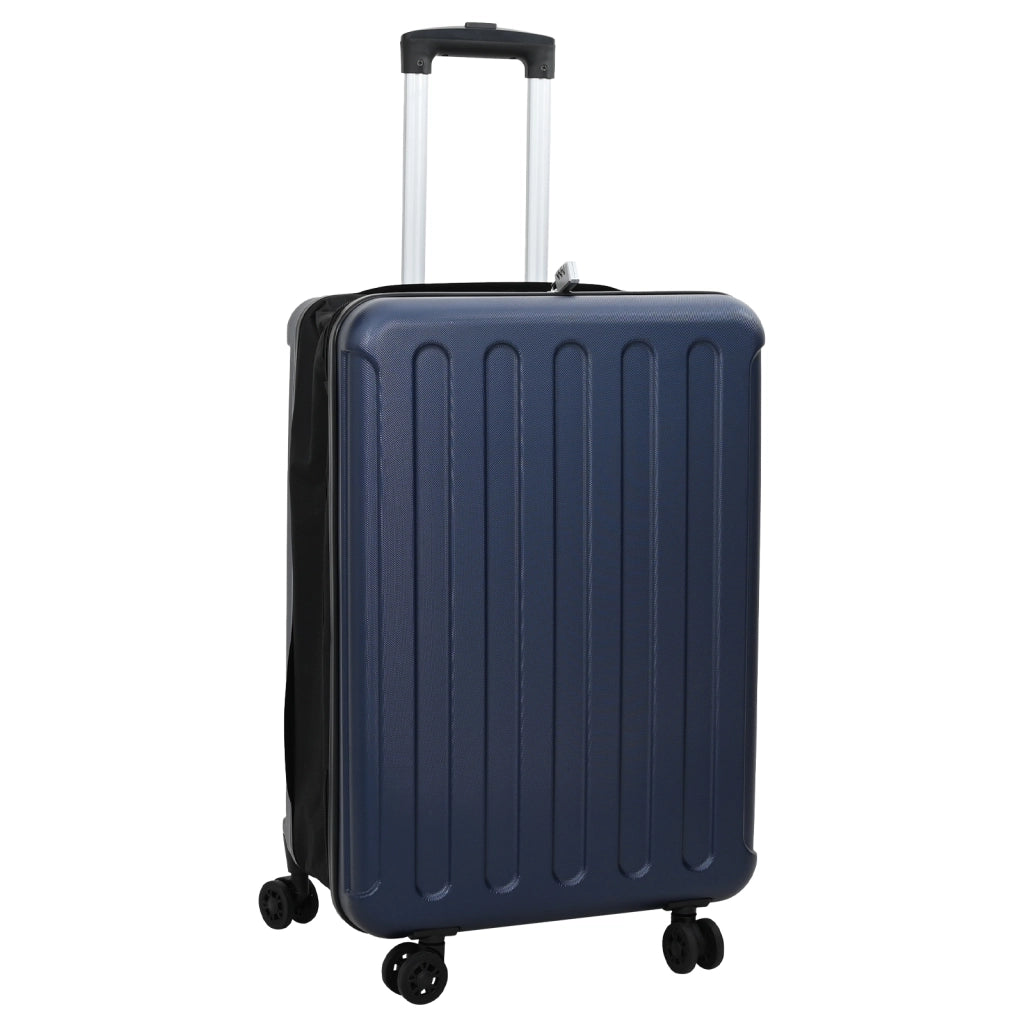 Valigia rigida 24'' Blu scuro 43x27x66 cm ABS