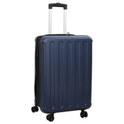 Valigia rigida 24'' Blu scuro 43x27x66 cm ABS