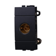 Connettore Presa TV Terminale Femmina Colore Nero Compatibile Con Bticino Living International