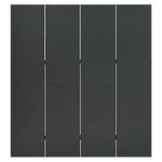 Paravento a 4 Pannelli Antracite 160x180 cm in Acciaio 335900
