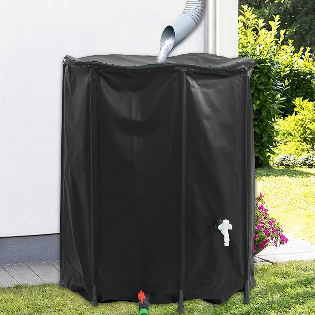 Serbatoio Acqua con Rubinetto Pieghevole 1250 L in PVC CFW6986440
