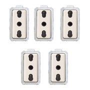 Magic presa bticino bivalente bipasso 10/16a per uso domestico e professionale articolo 5180 *** numero pezzi 5, conf...