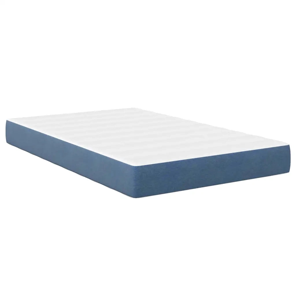 Materasso-Materasso per letto Blu 120 x 200 cm Tessuto