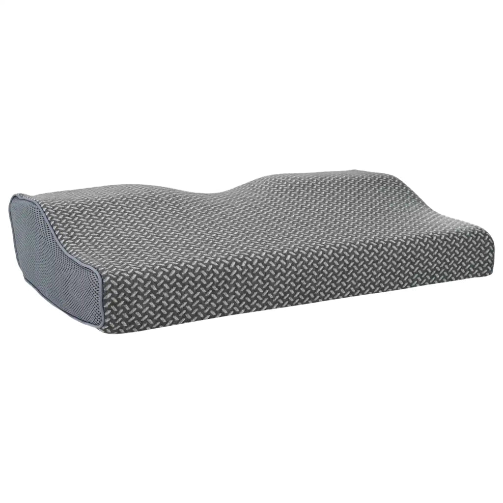 Cuscino con cuscino Grigio 60 x 34 x 11 cm Poliestere CFW6354308