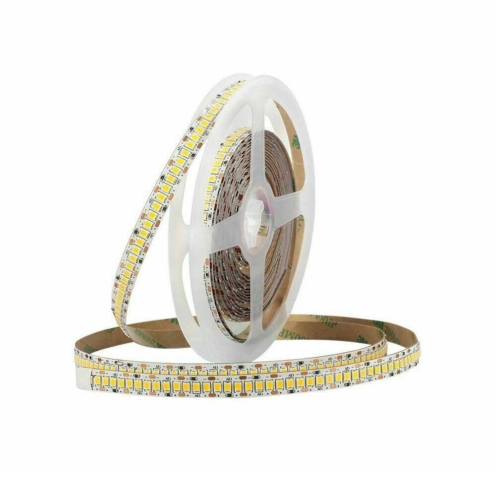 Trade Shop - Striscia Led Smd 2835 Strip 5 Mt Bobina Luce Naturale Calda Fredda 2835 12v -