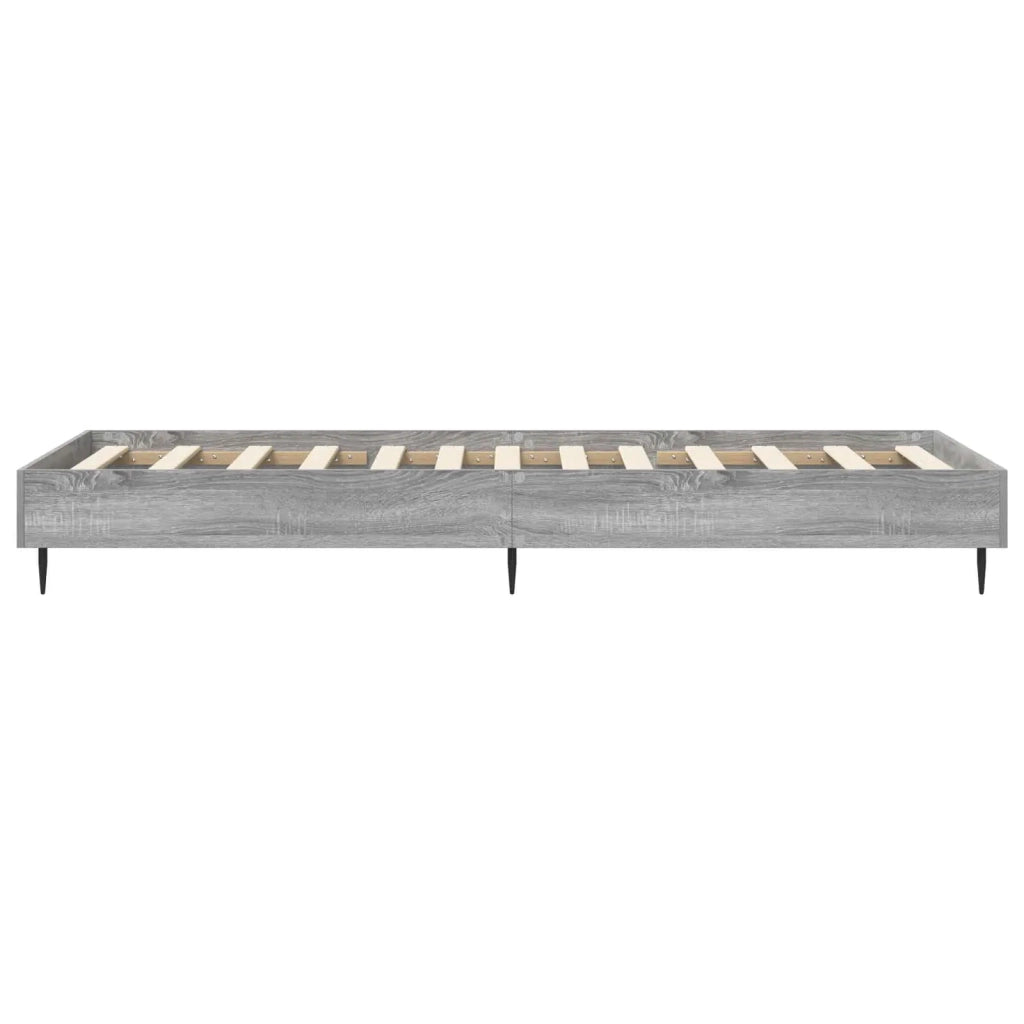 Struttura del letto Sonoma grigio 80 x 200 cm 8009052