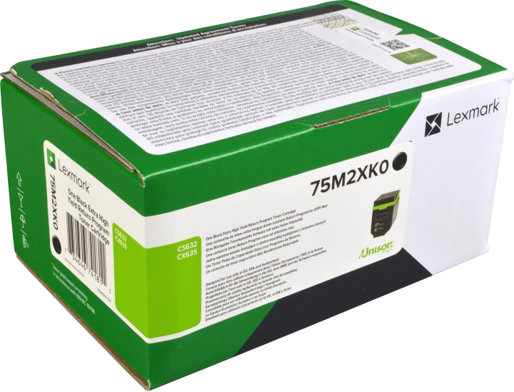 ORIGINAL Lexmark toner nero 75M2XK0 CS632/CX635 ~20000 Seiten
