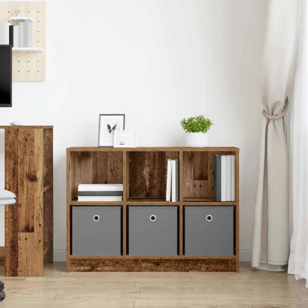 Credenza | Madia | Buffet da pranzo | Armadio da pranzo con cassetto Legno vecchio 88,5 x 27,5 x 63,5 cm