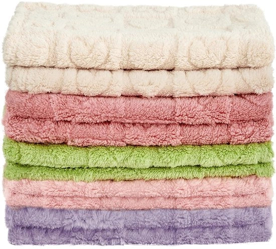 Fleece babydeken con cuoricini, morbido, accogliente copripigrammo per bambini maschi e femmine, morbidi copripigrammi per neonati e passeggini, 76 x 102 cm (rosa chiaro) 01 rosa chiaro 76 x 102 cm