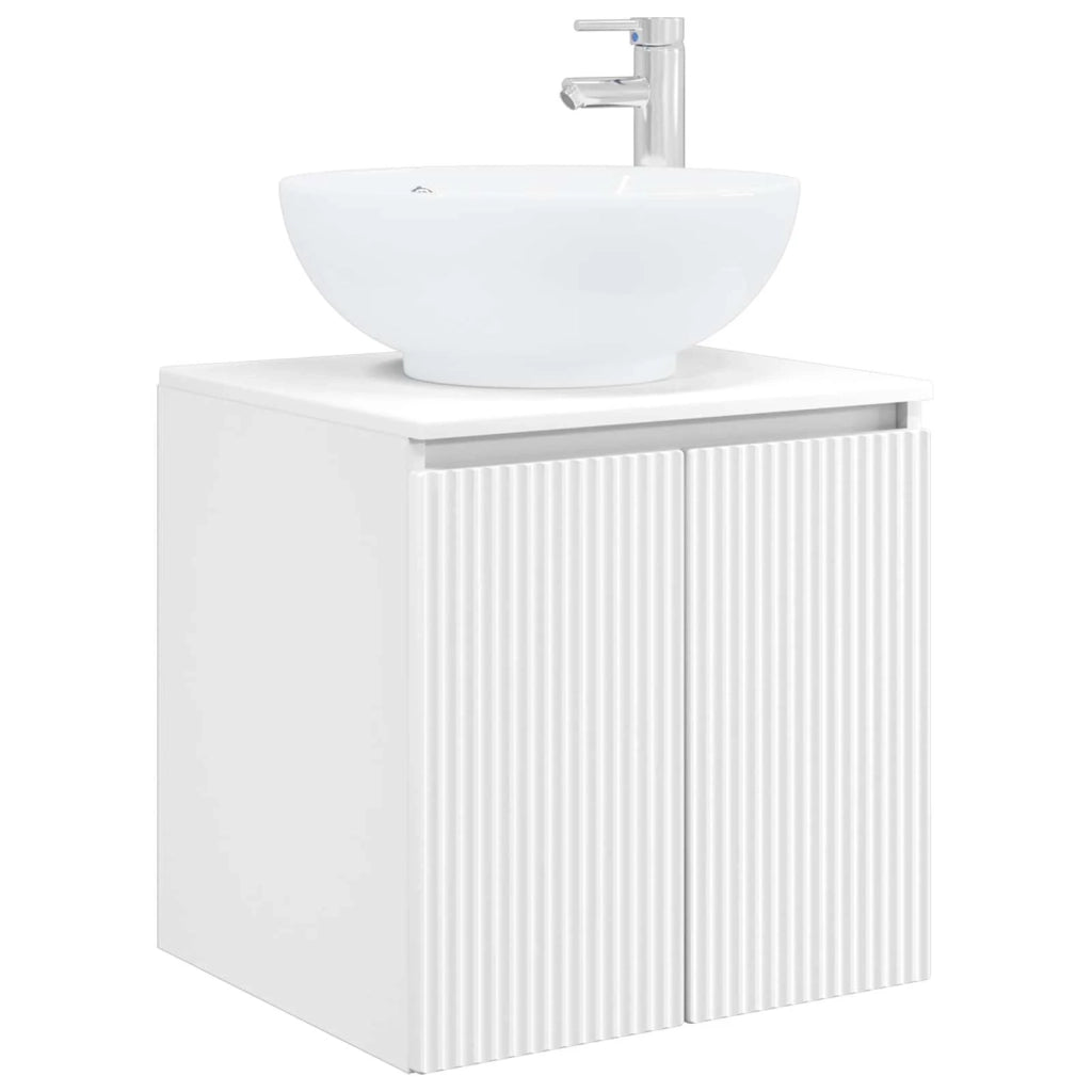 Set di Armadi da Bagno 3 pz Bianco 49,5 x 44,5 x 65 cm 3405697