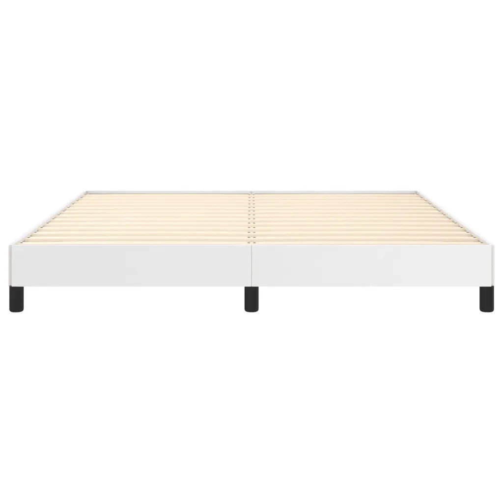 Giroletto-Struttura Letto Bianco 160x200 cm in Similpelle 568438