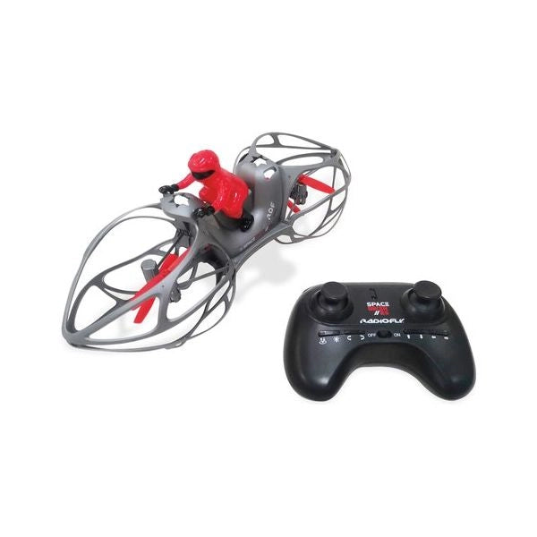 Drone giocattolo ods 40050 radiofly space biker quadricottero rc  2,4