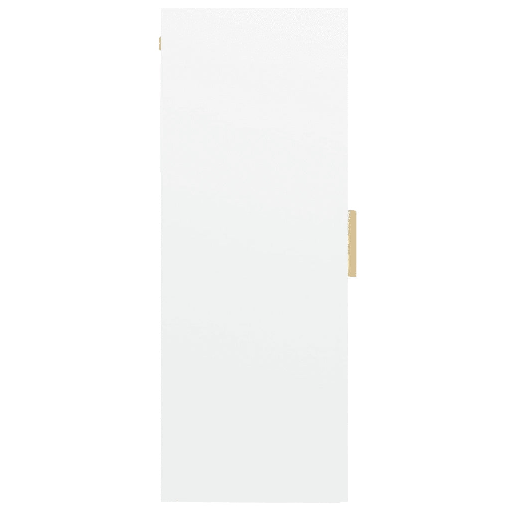Armadietto Pensile a Parete Bianco 69,5x34x90 cm 812276