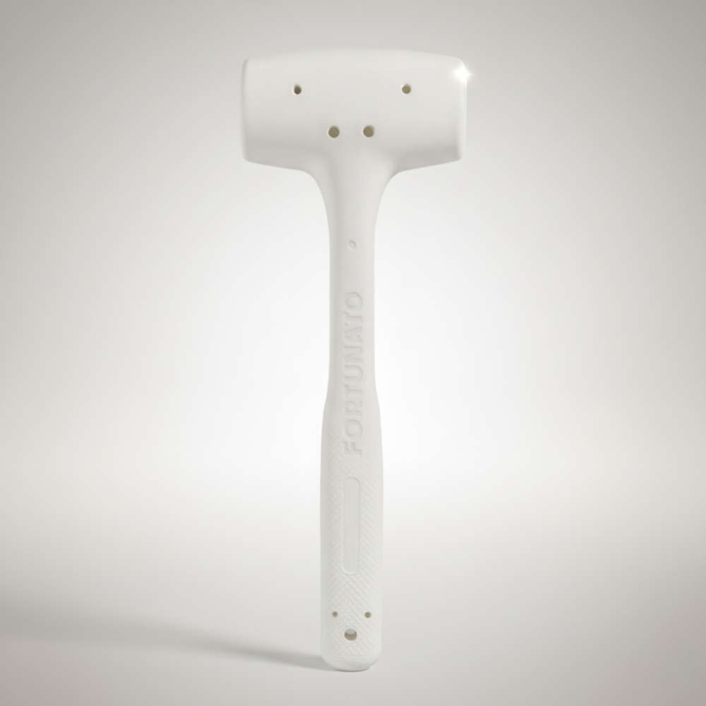 Martello battipiastrelle in gomma antirimbalzo per posa 500 gr.