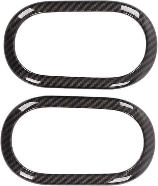 Componente di cambio per porta - Bezello per porta 2 pezzi - Materiale ABS di alta qualità - Sostituzione per Fortwo - Maniglia di cambio porta - Leggero - Sostenibile