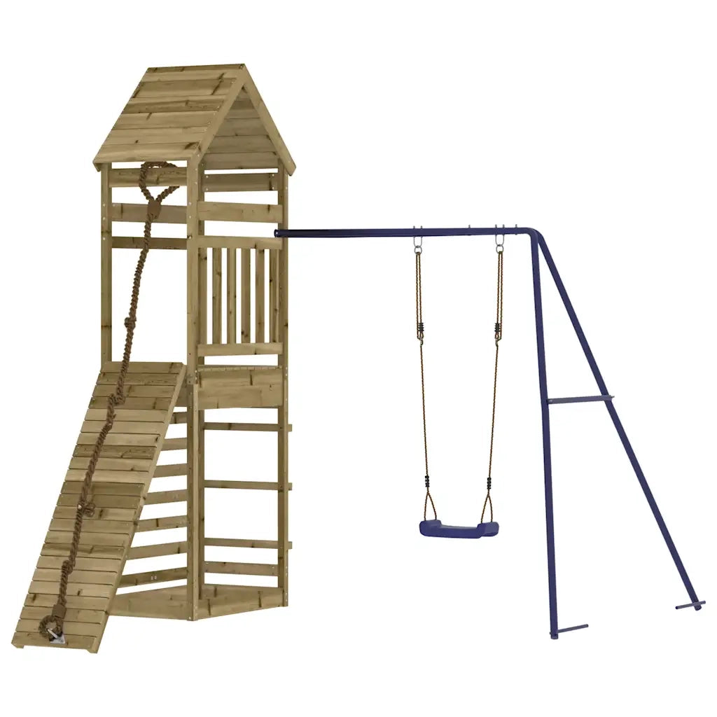 Set da Gioco da Esterno in Legno di Pino Impregnato 3156924
