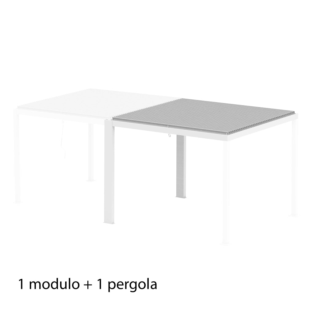Modulo 3x3 m per Pergola Bioclimatica - ISABELLA
