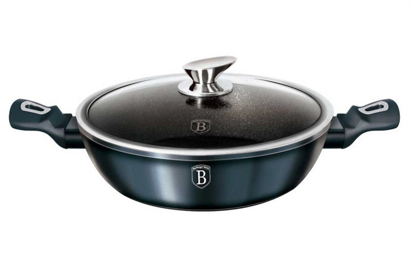 Berlinger Haus BH-1877 Pentola rivestita in granito color acquamarina da 28 cm