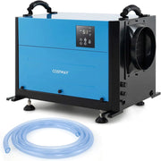 58,5/73,5 L Deumidificatore Commerciale, Deumidificatore Industriale con 3 Modalità e Timer 24H, Sbrinamento Automatico per Cantina Magazzino (58,5 L/giorno Blu)