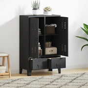 Armadio Industriale Antracite 67x35x107 cm in Acciaio 339612