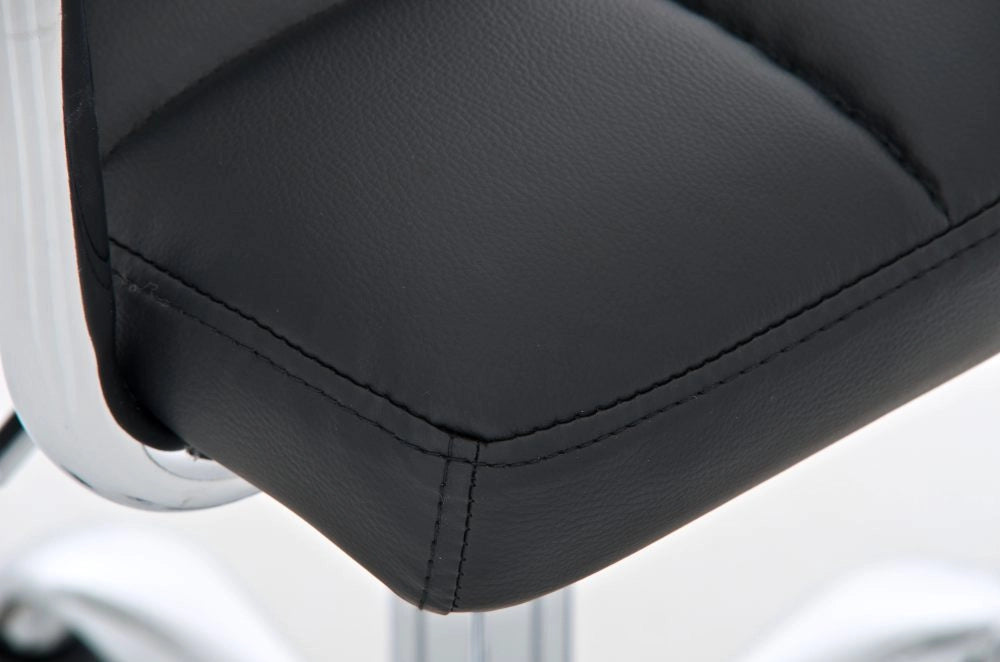 Sedia da ufficio LUCY in similpelle nero
